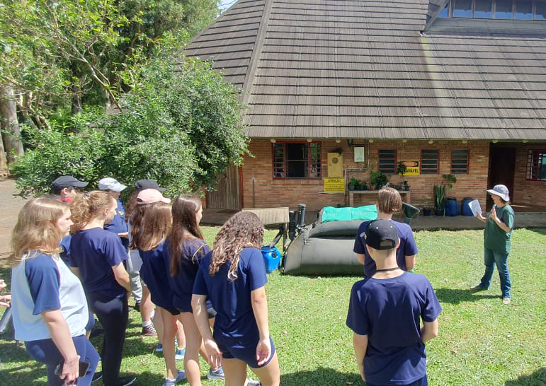Educação Ambiental no Rincão Gaia - Visitas Guiadas